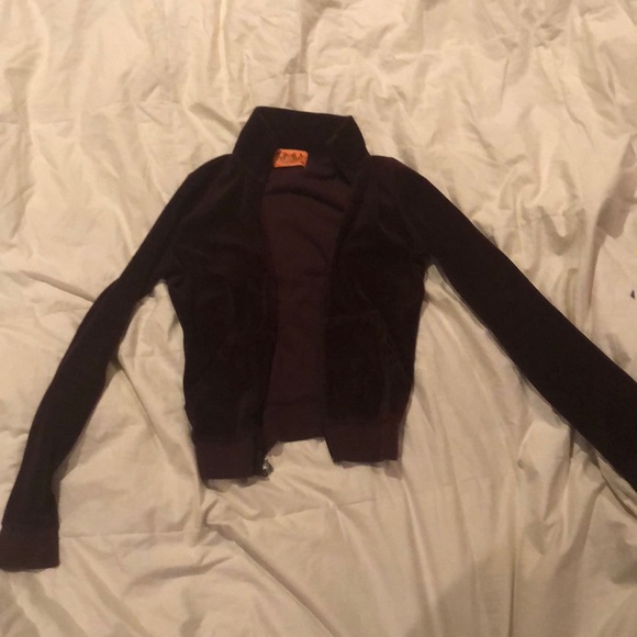 Burgundy juicy couture track jacket. - Picture 2 of 2